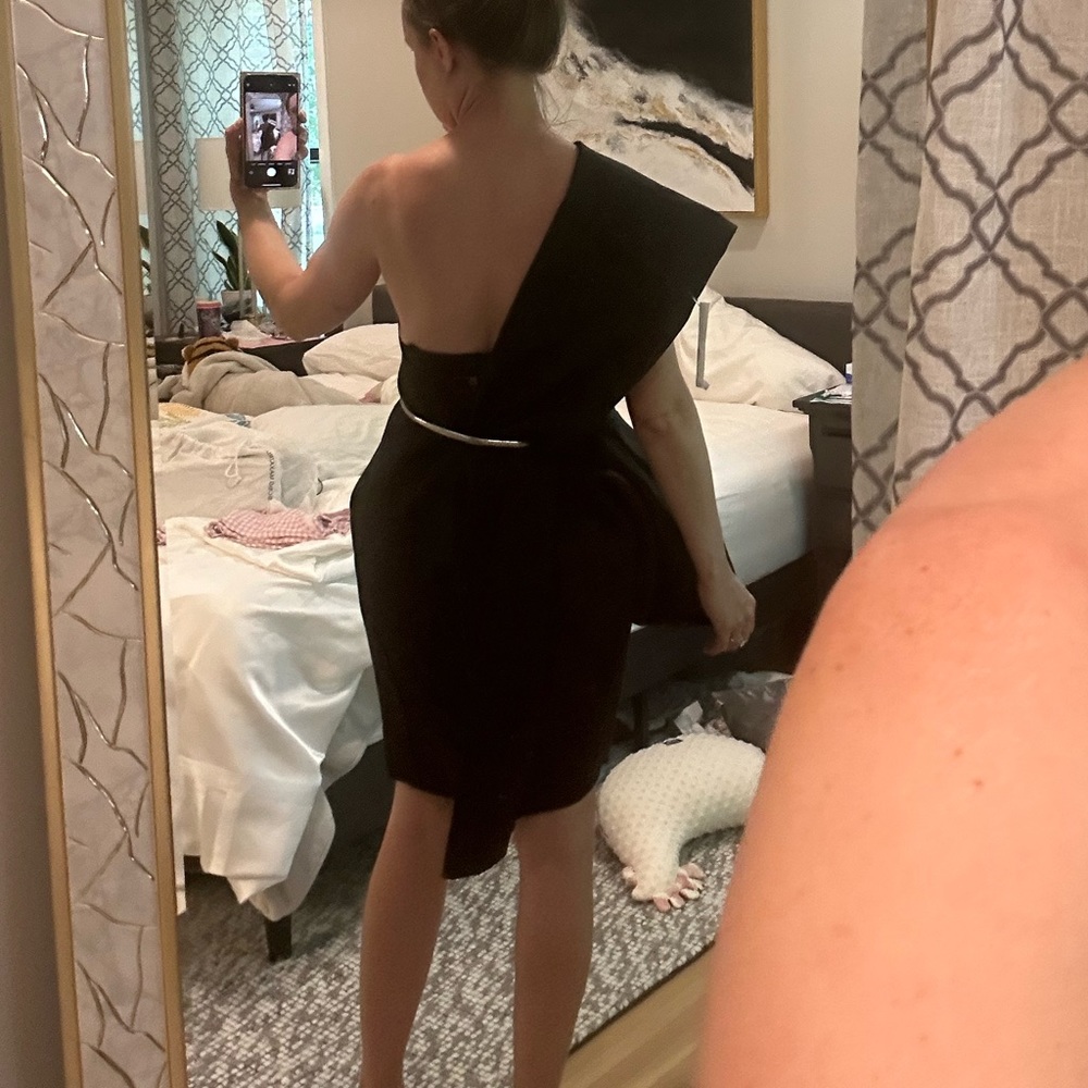 Rick Owens Dirt s/s 2018 black sculptural dress size 4 - Picture 3 of 16